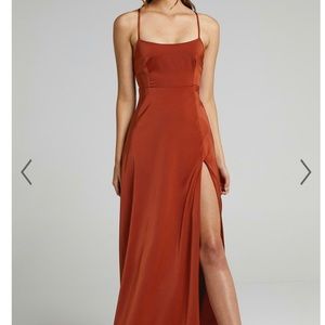 Showpo - Will it be us dress in copper